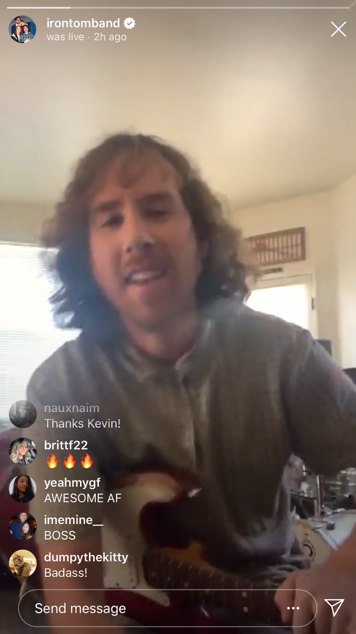 Irontom on Instagram Live