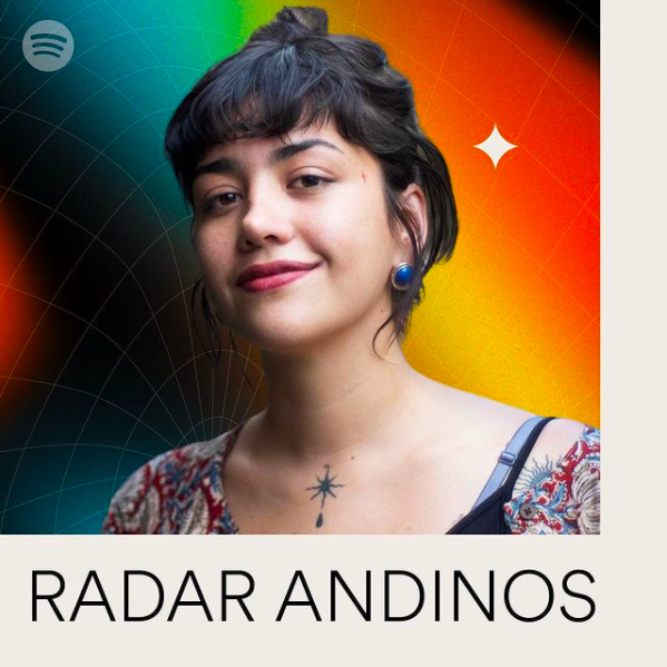 Briela Ojeda en radar spotify andinos