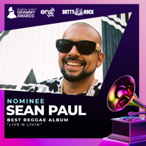 Sean Paul 2022 Grammy Nominee