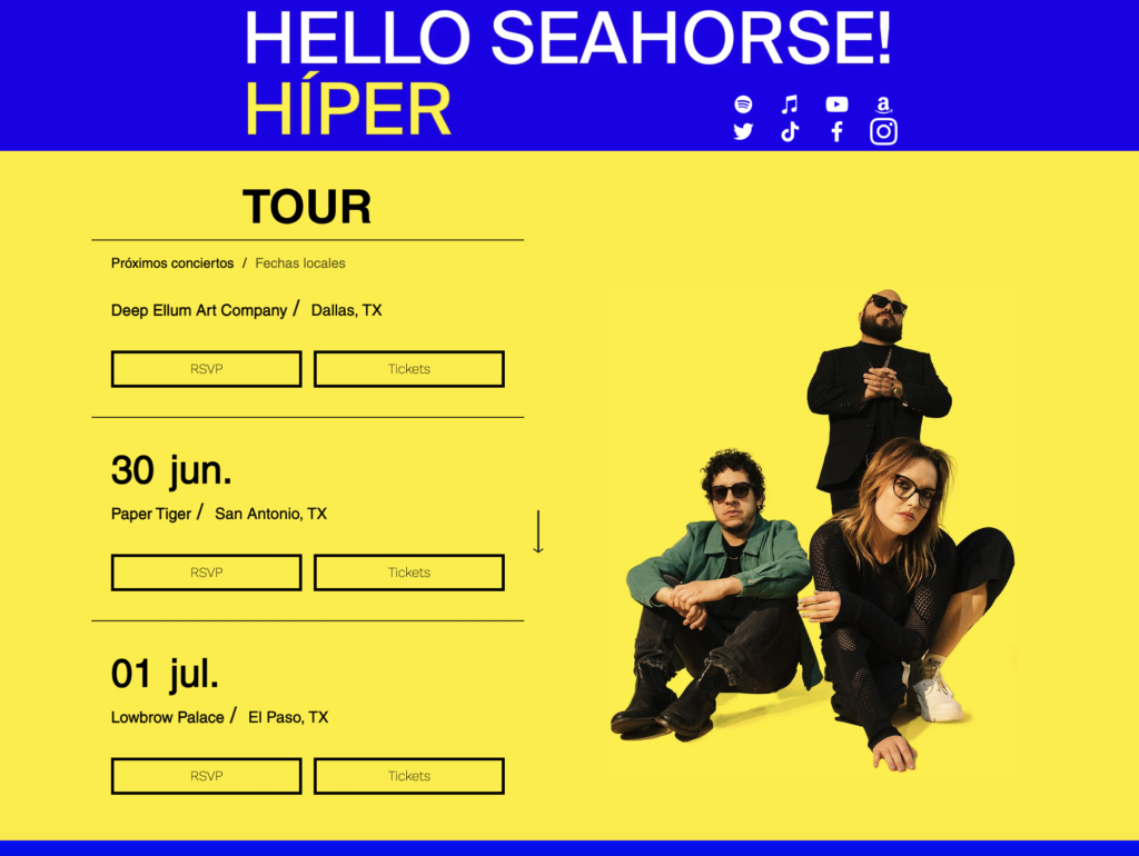Wordpress para músicos: Hello Seahorse!