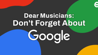 Dear musicians: don't forget about Google
