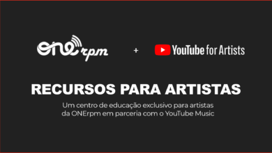 Recursos para Artistas. Um centro de educação para artistas exclusivo da ONErpm em parceria com o YouTube Music.